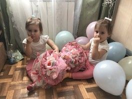 Доченькам сегодня 2 года. Доченькам сегодня 2 года.