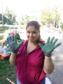 Трудимся на благо детского садика Трудимся на благо детского садика