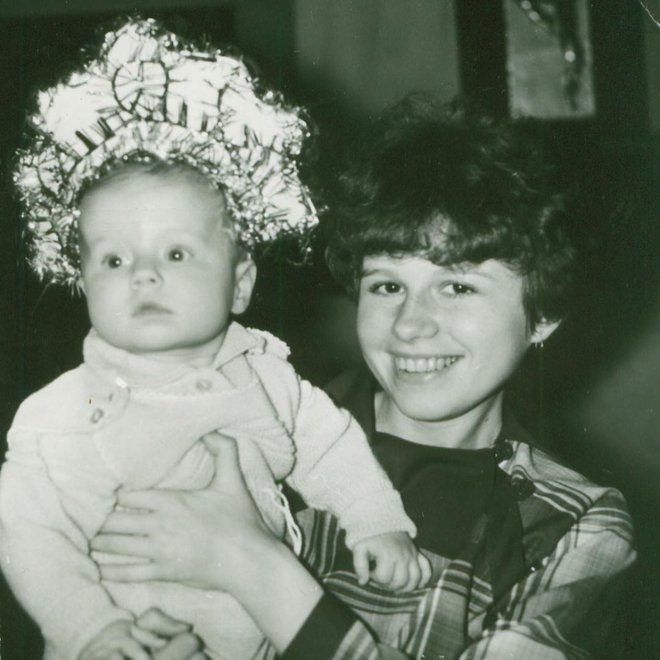 Юлия Савичева с мамой
