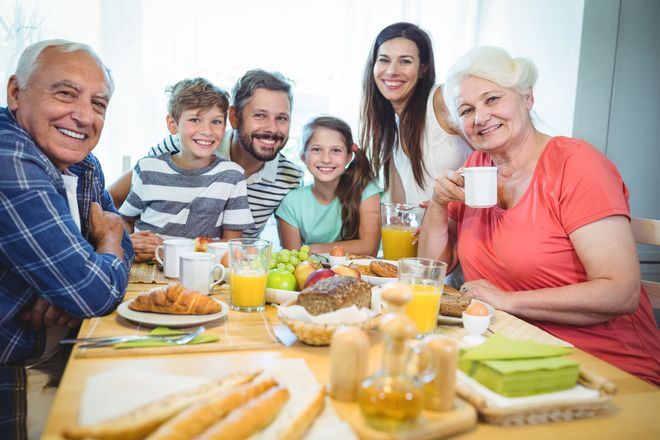 Совет дня: заведите традицию семейных обедов или ужинов