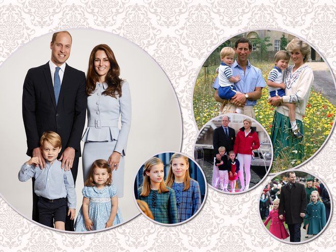 Королевский family look: сквозь поколения и династии