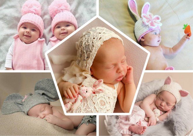 Самым маленьким: 15 лучших шапочек для новорожденных