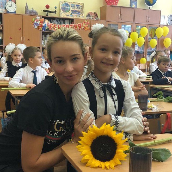 Актриса Анастасия Панина с дочкой