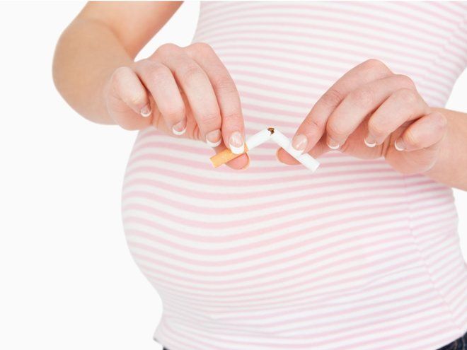 Опасность курения во время беременности