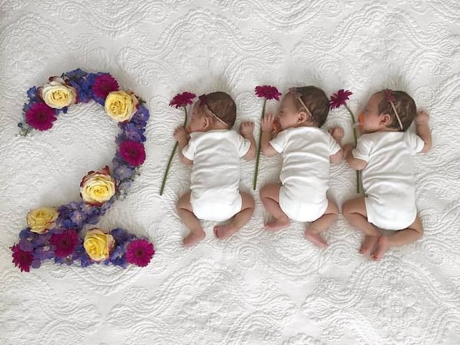 Трижды милота: мама тройняшек показывает их будни