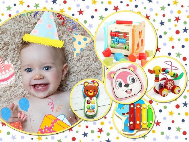 Вишлист: 15 идей подарков малышу на первый день рождения