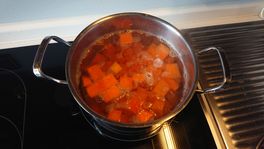 Осень. Тыквенный суп с курицей. Осень. Тыквенный суп с курицей.